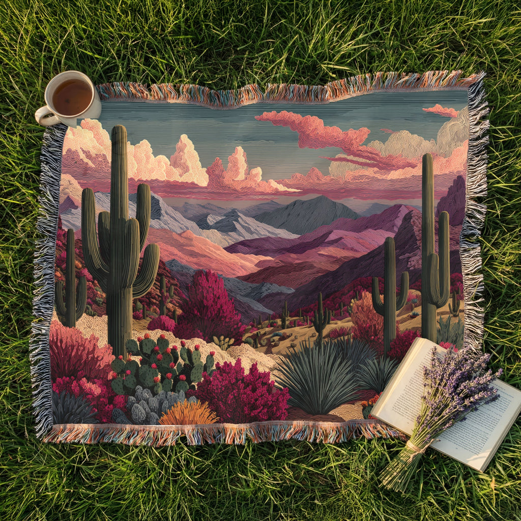 Desert Sunset Landscape