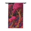 Vibrant Pink Fantasy Single Panel