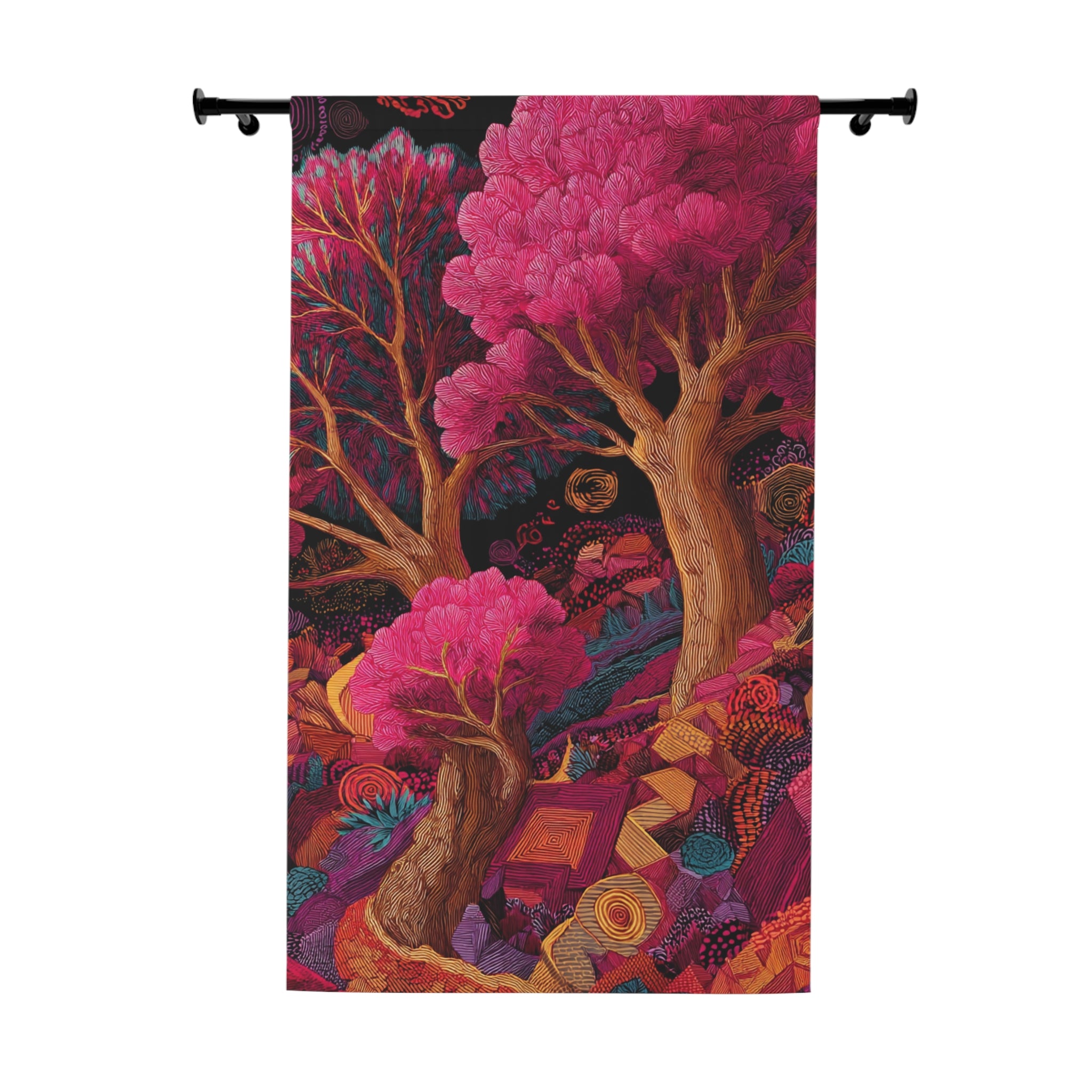 Vibrant Pink Fantasy Single Panel
