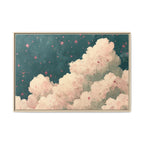 Starry Cloudy Sky Wall Art