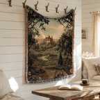 Vintage Cottage Forest Path