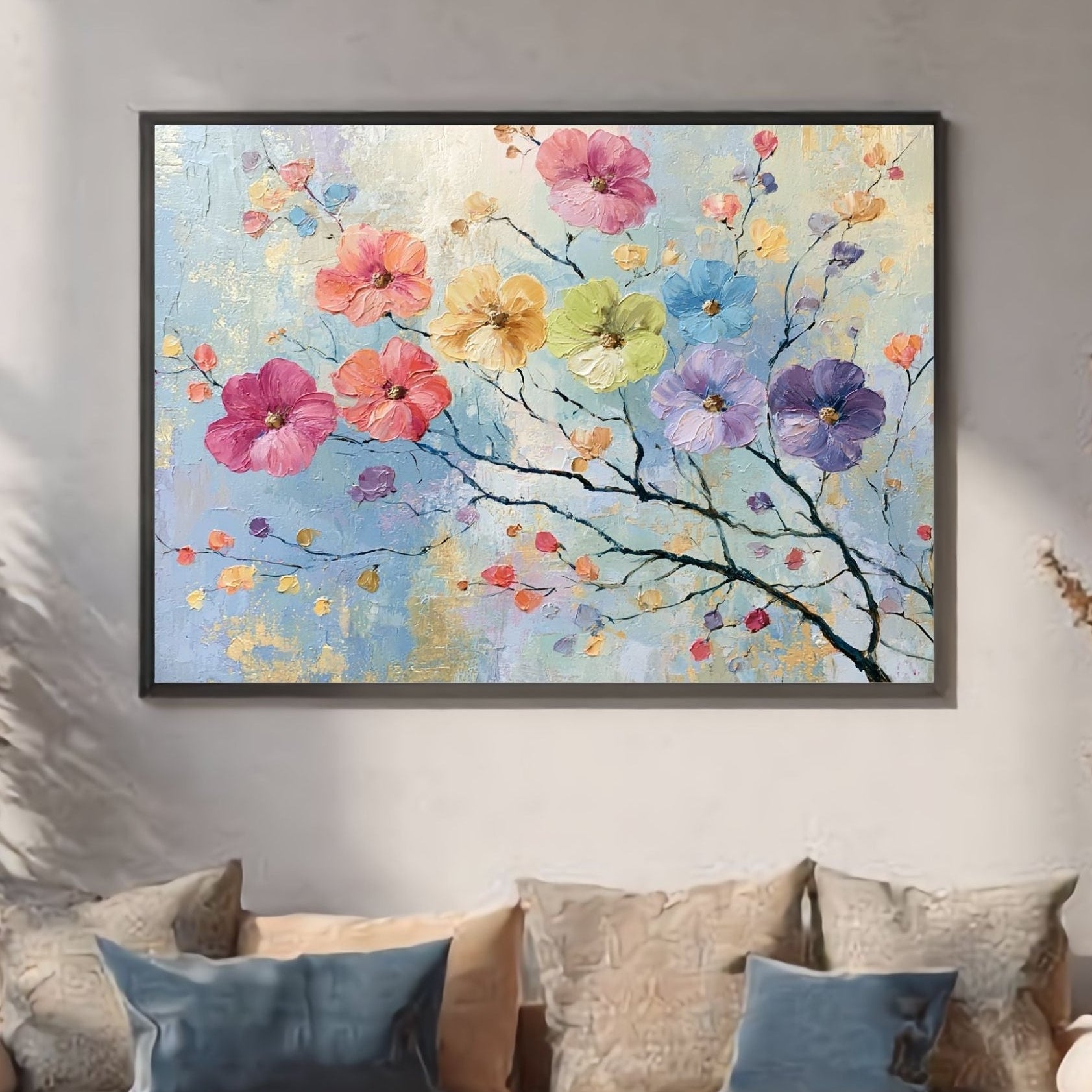 Colorful Floral Painting