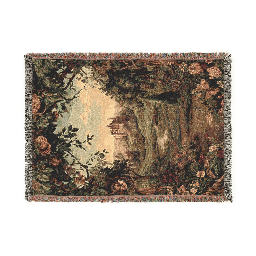 Vintage Cottage Forest Path