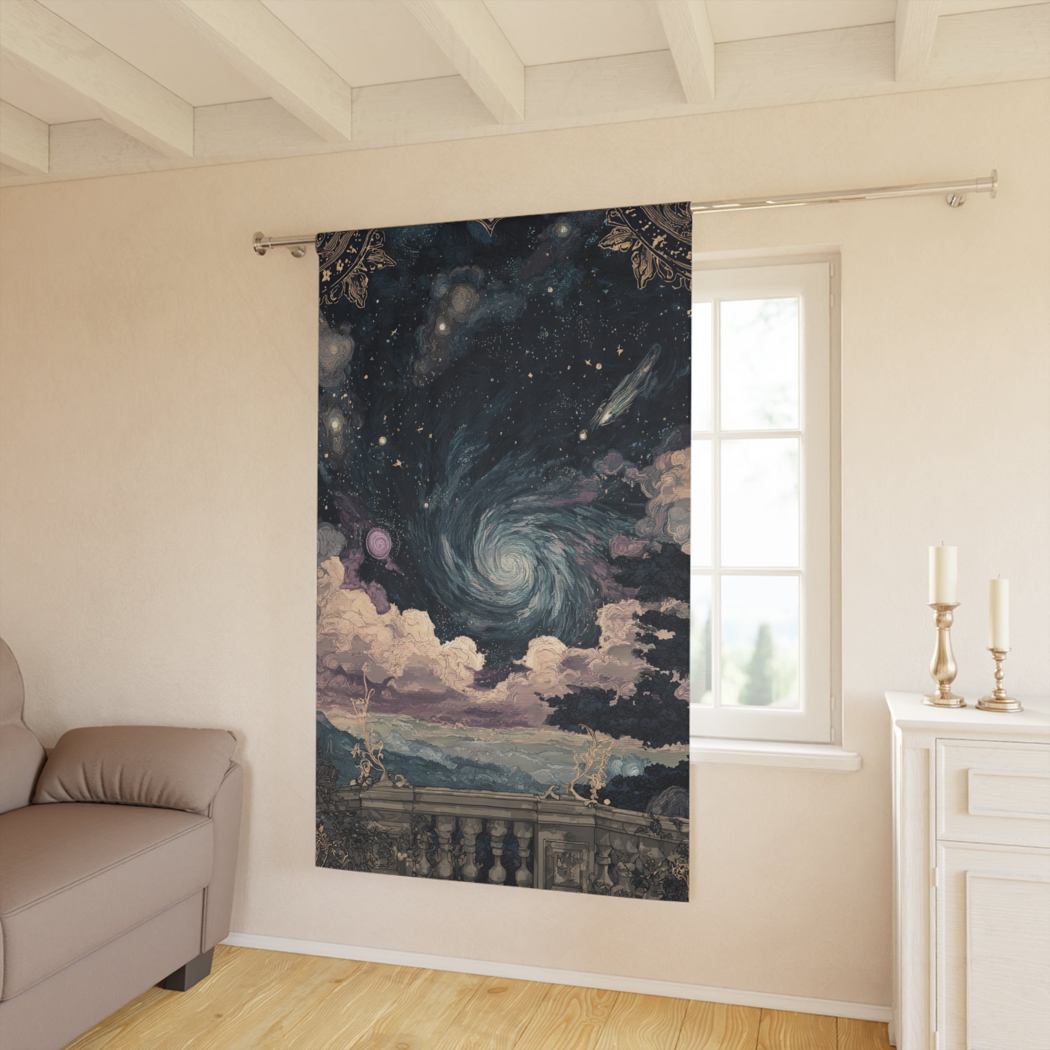 Cosmic Galaxy Swirl