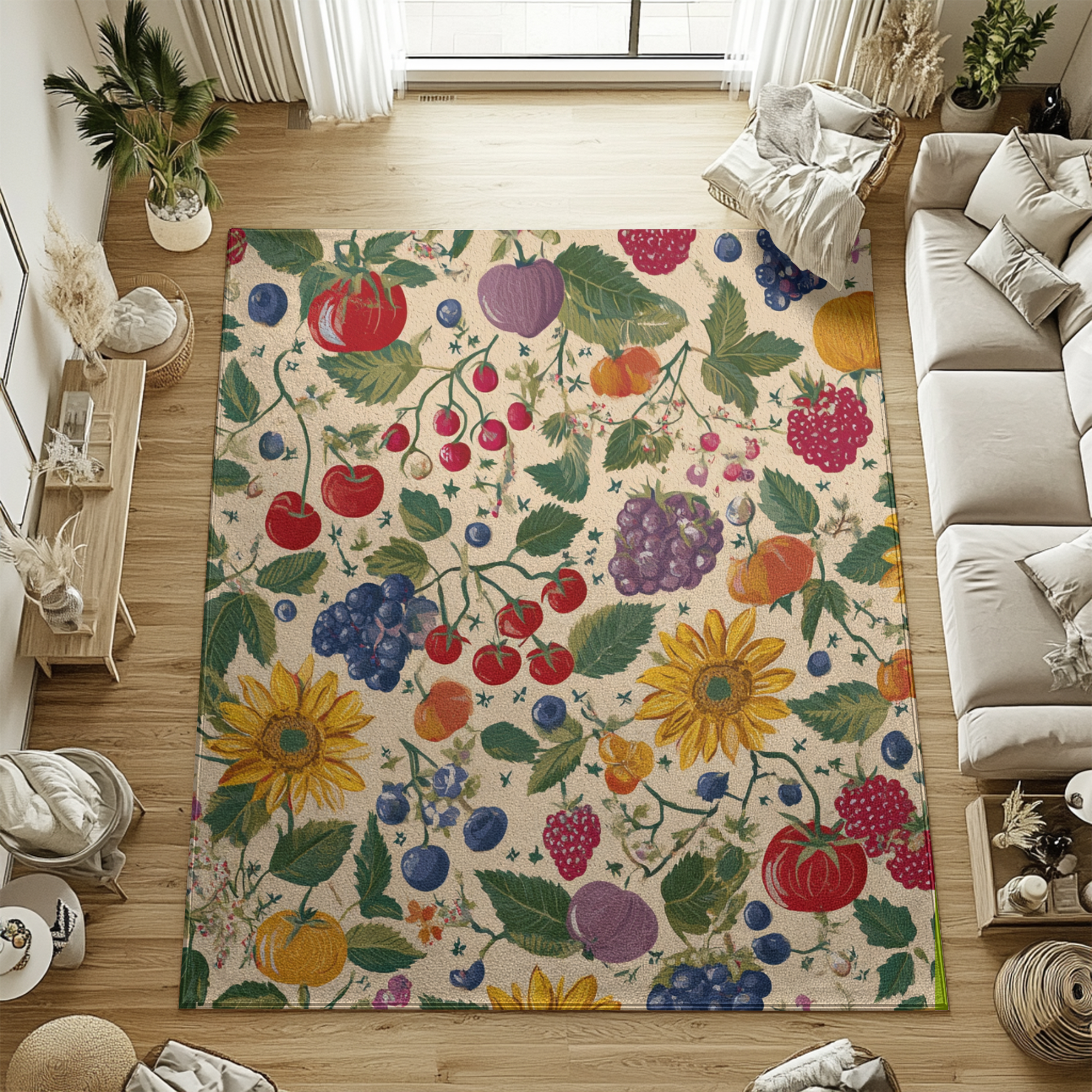 Sunflower & Berry Floral