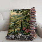 Vintage Tapestry Landscape
