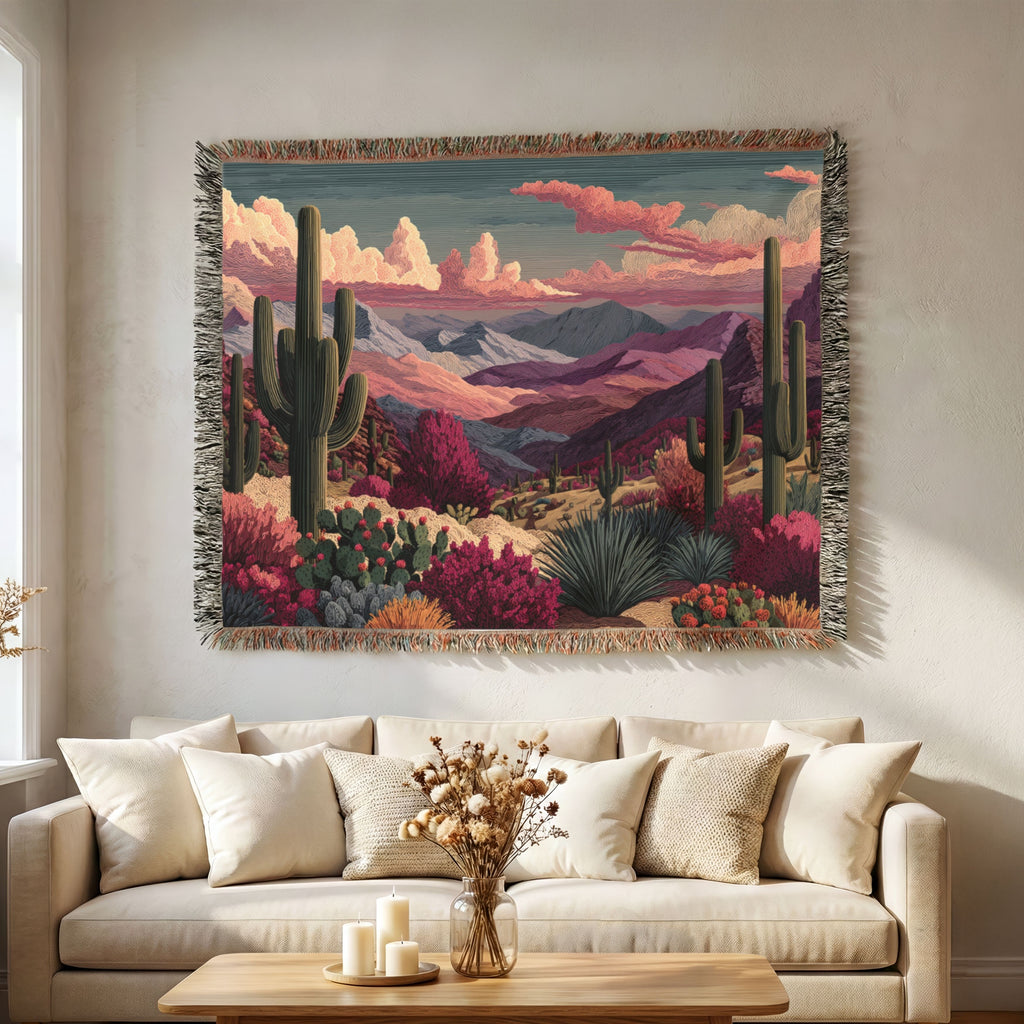 Desert Sunset Landscape