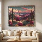 Desert Sunset Landscape