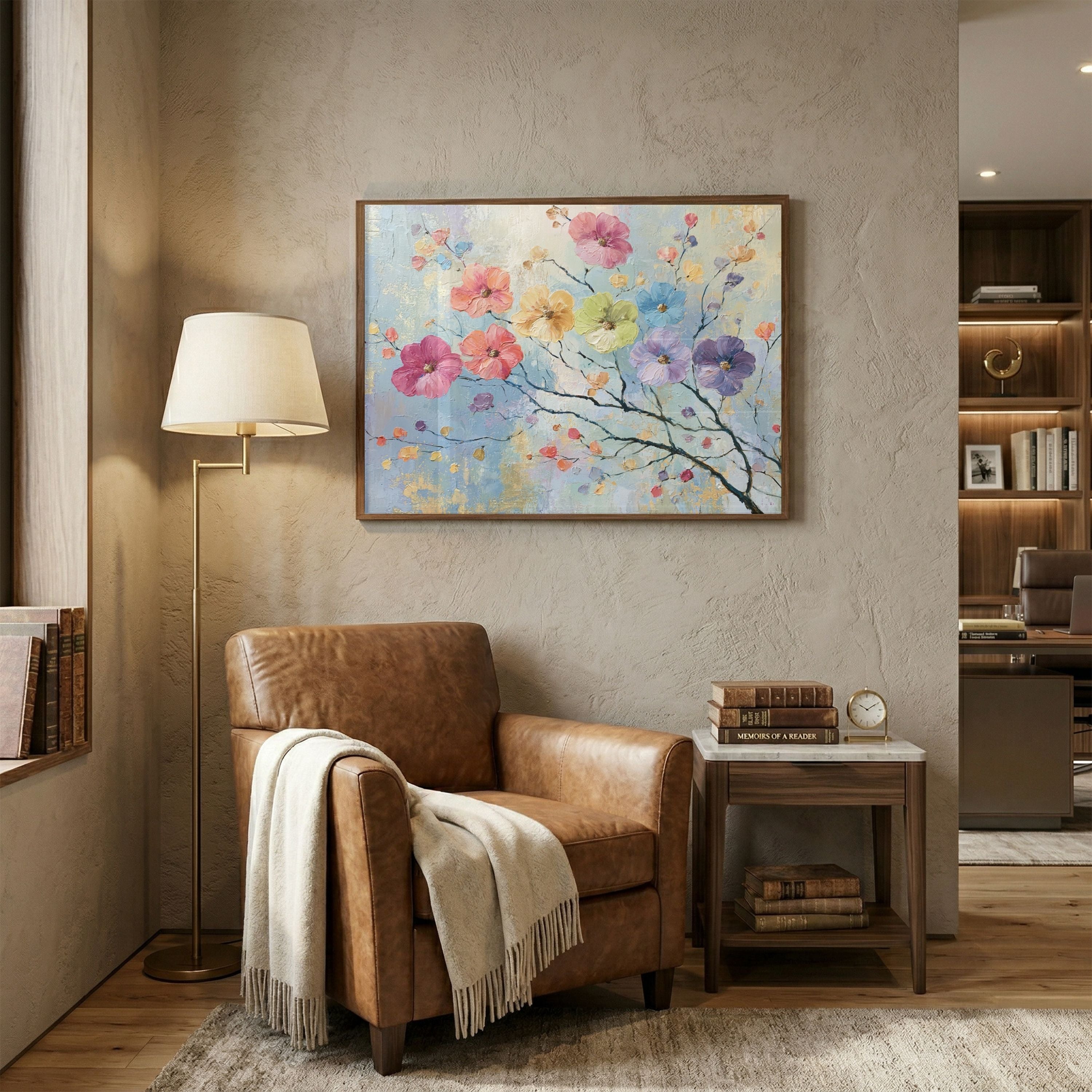 Colorful Floral Painting
