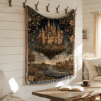 Vintage Medieval Floating Castle