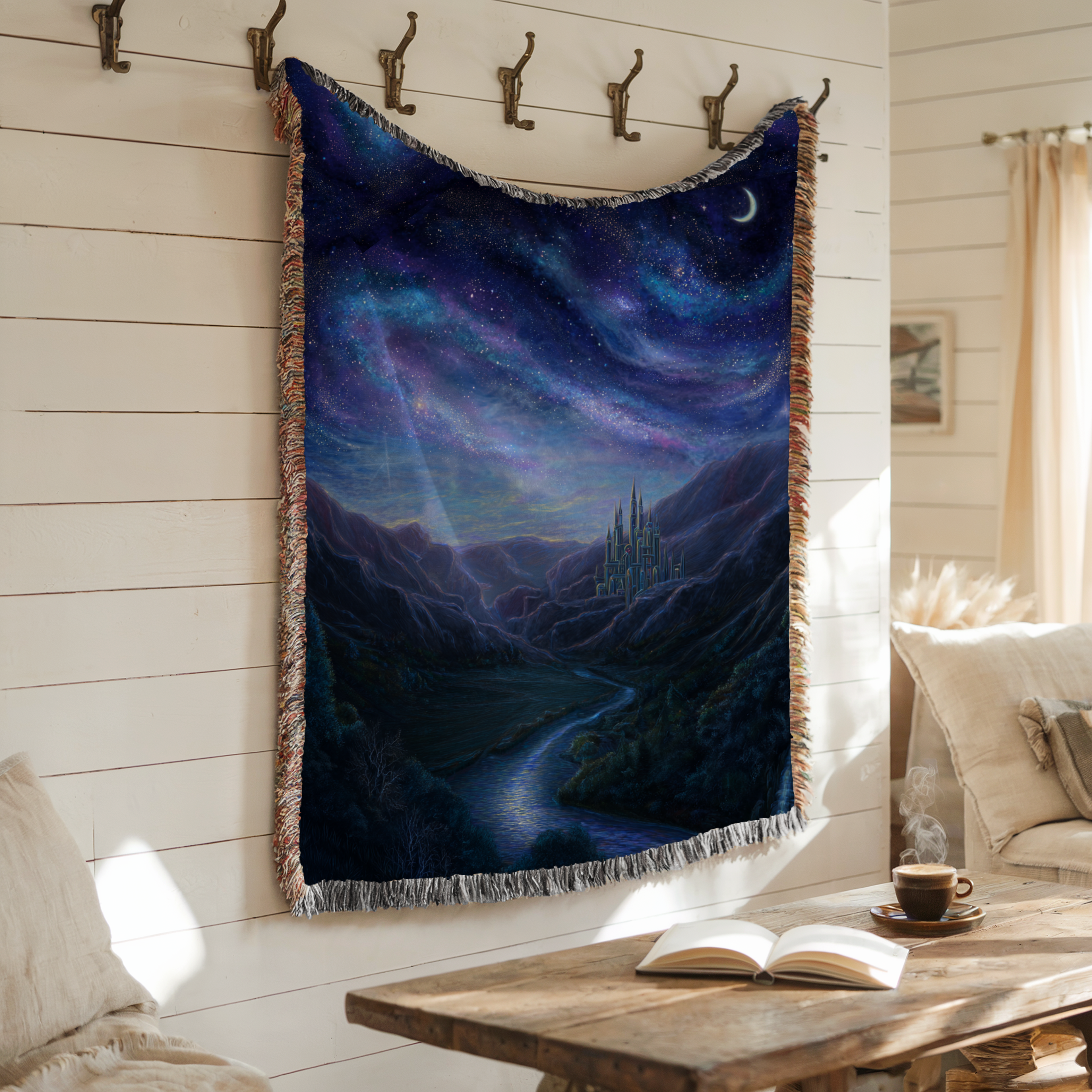 Starry Night Lone Castle