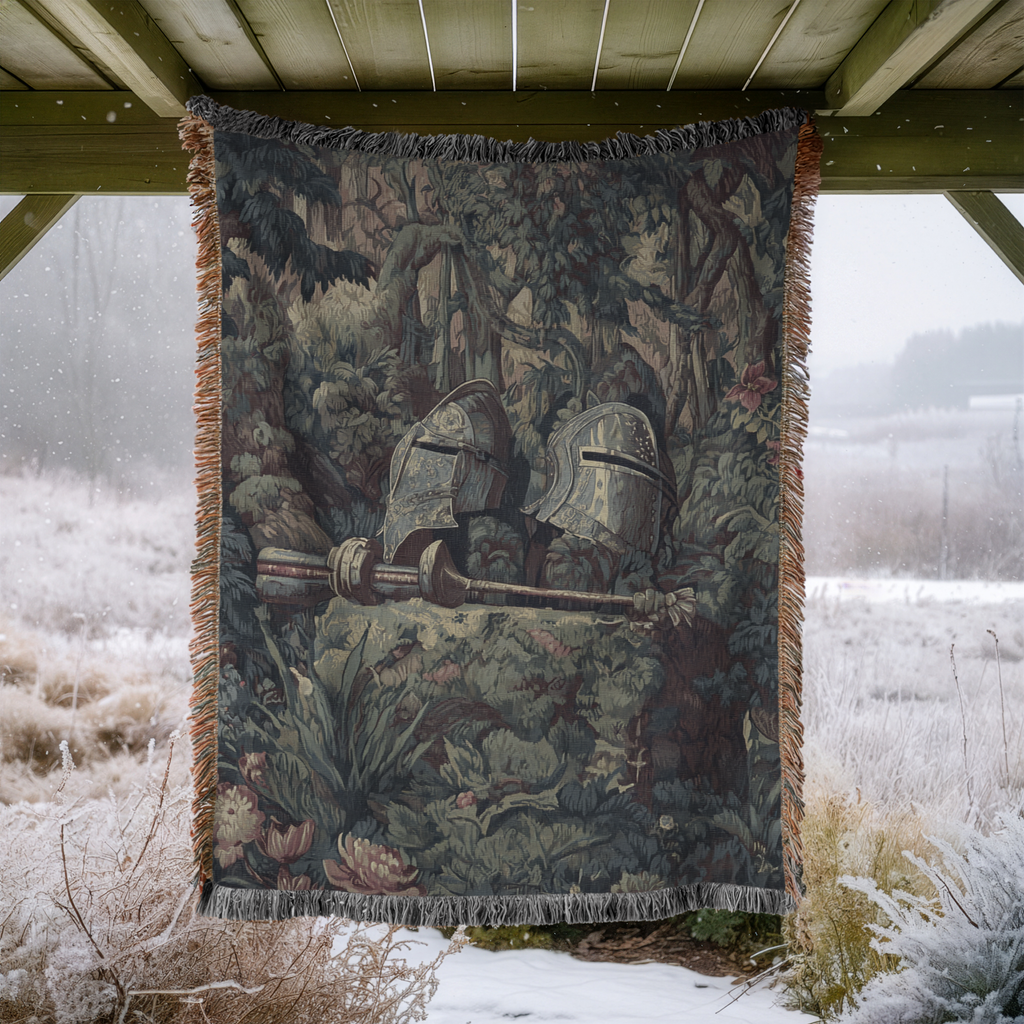 Vintage Floral Tapestry