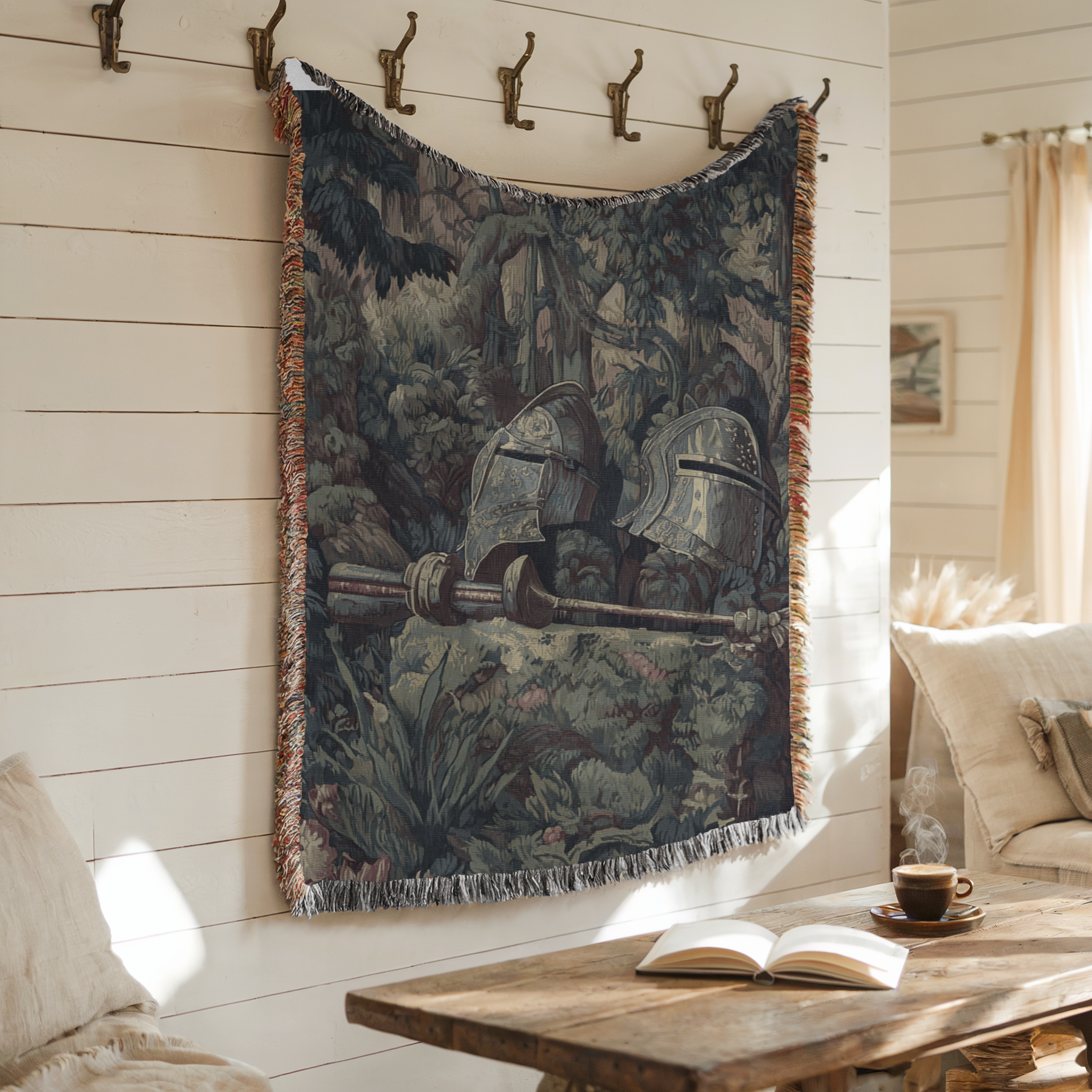 Vintage Floral Tapestry