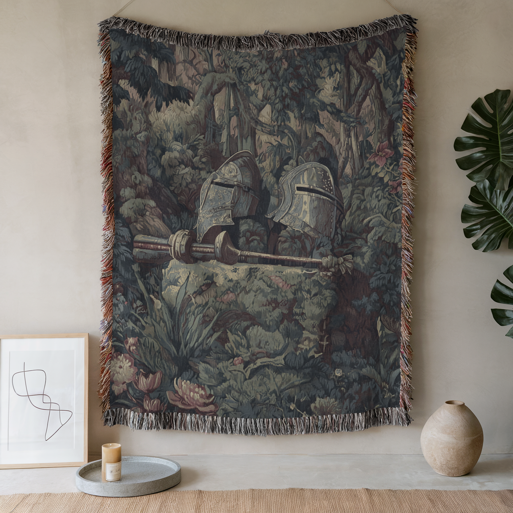 Vintage Floral Tapestry