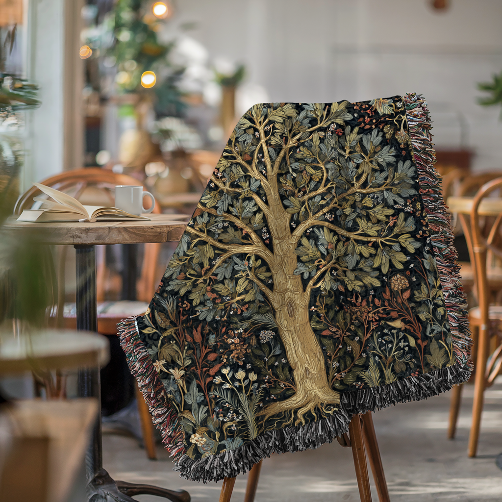 Floral border Tree of Life