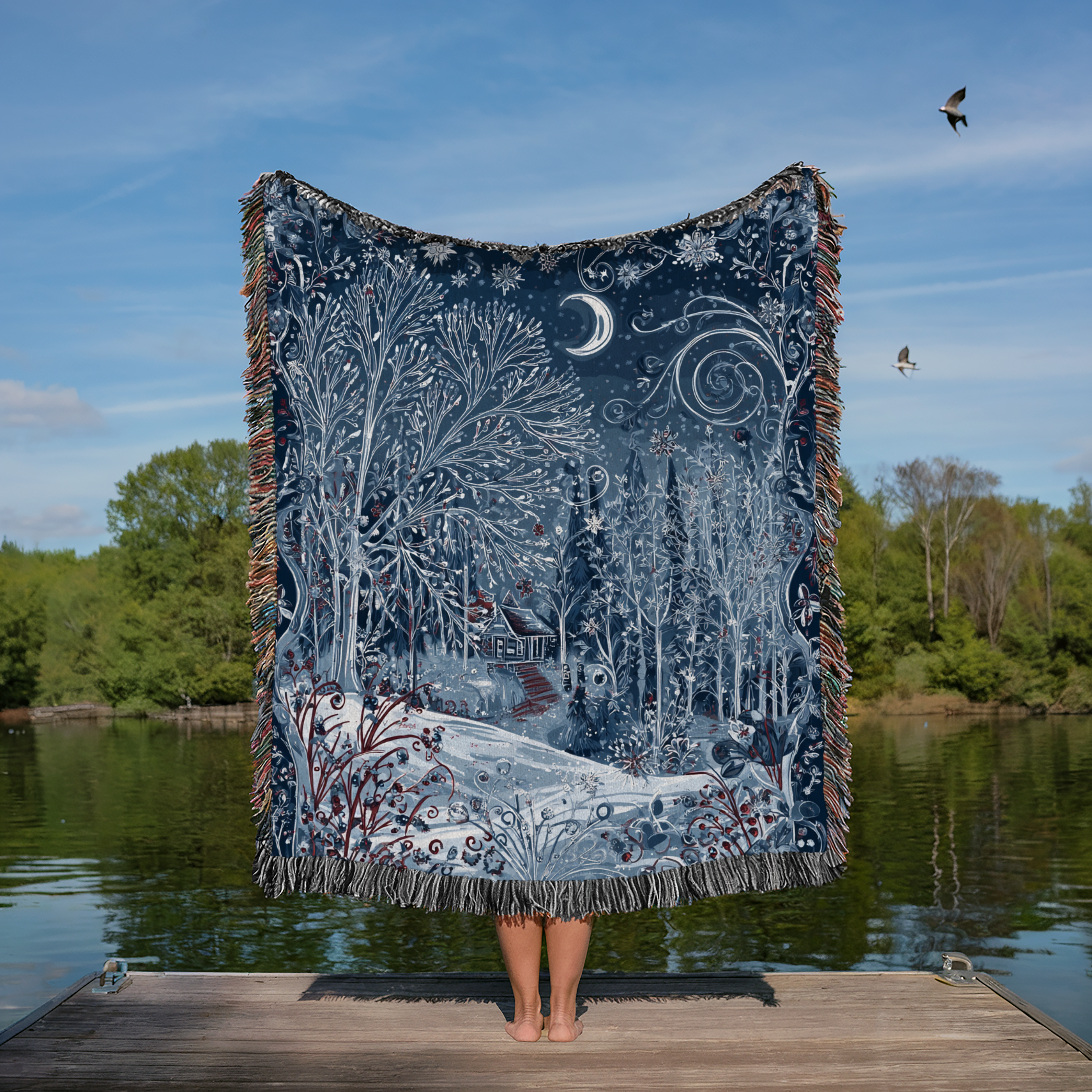 Starry Night Landscape