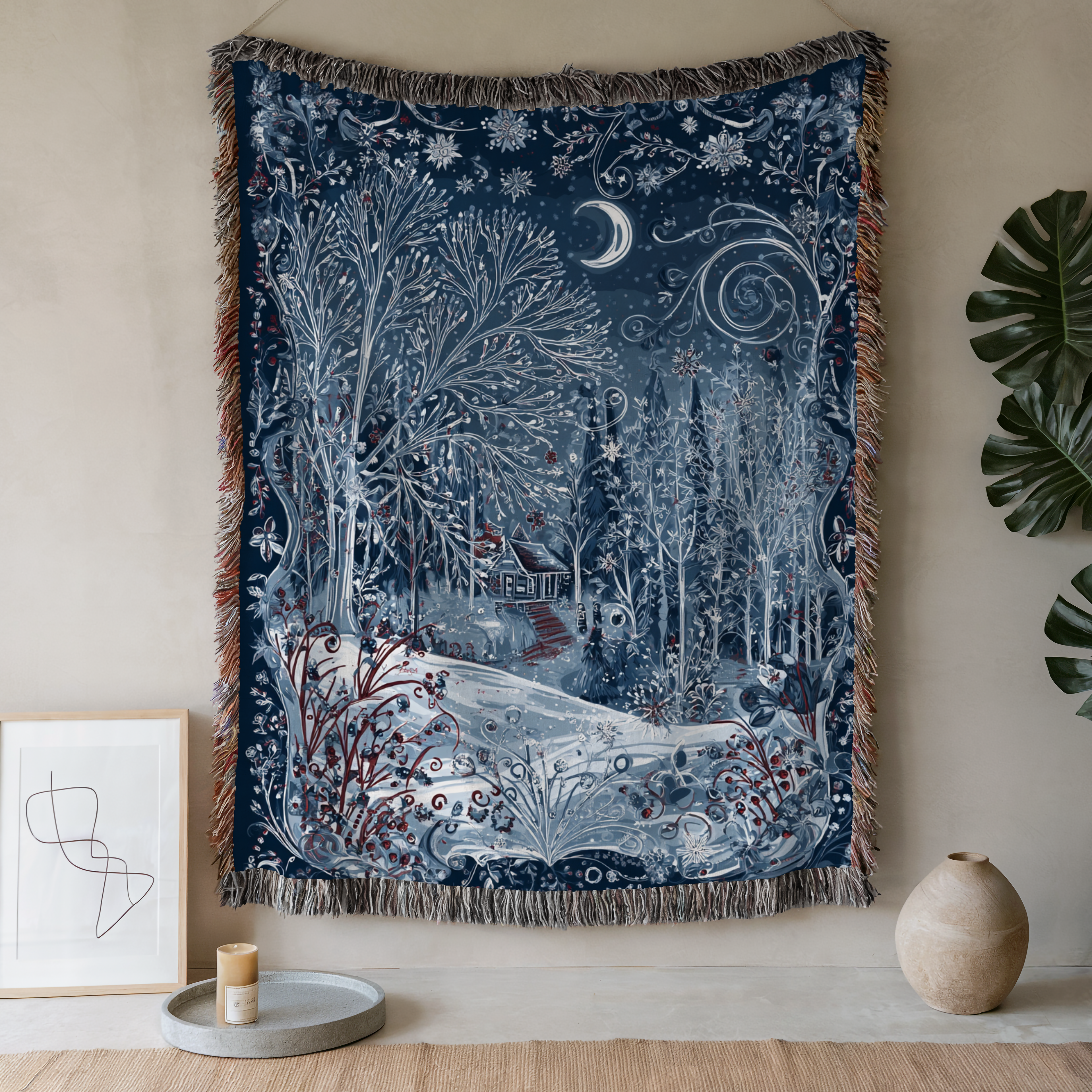 Starry Night Landscape