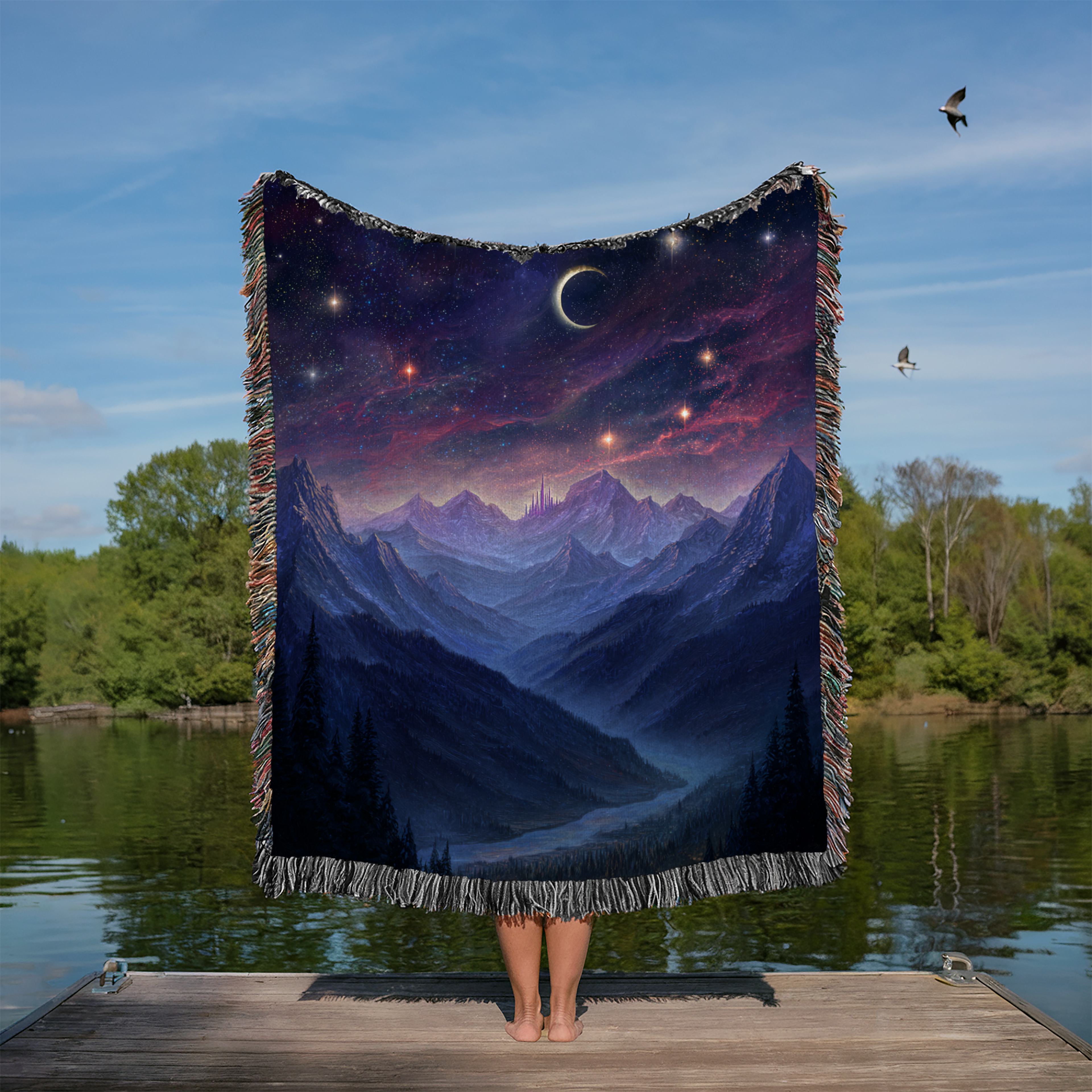Night Sky Crescent