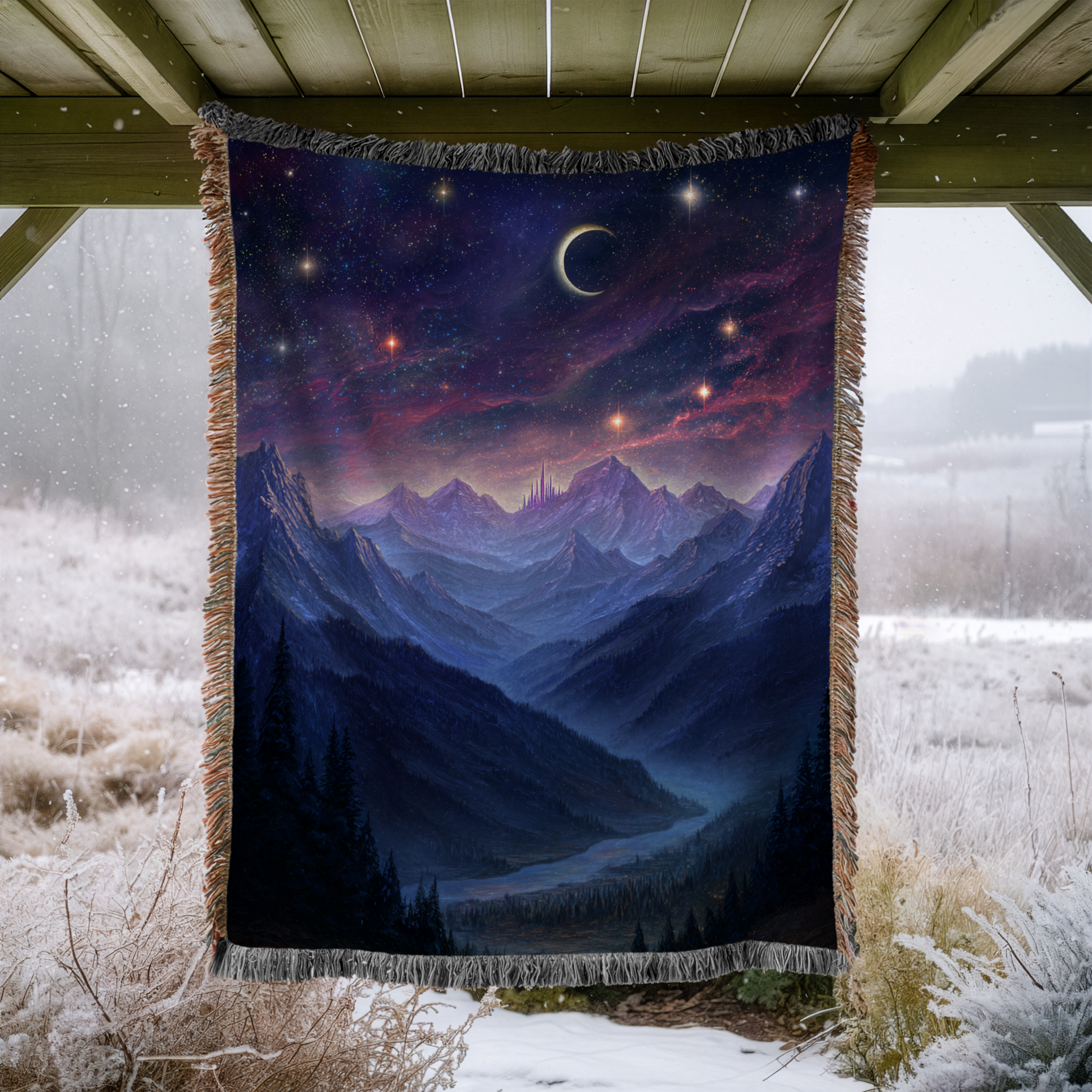 Night Sky Crescent