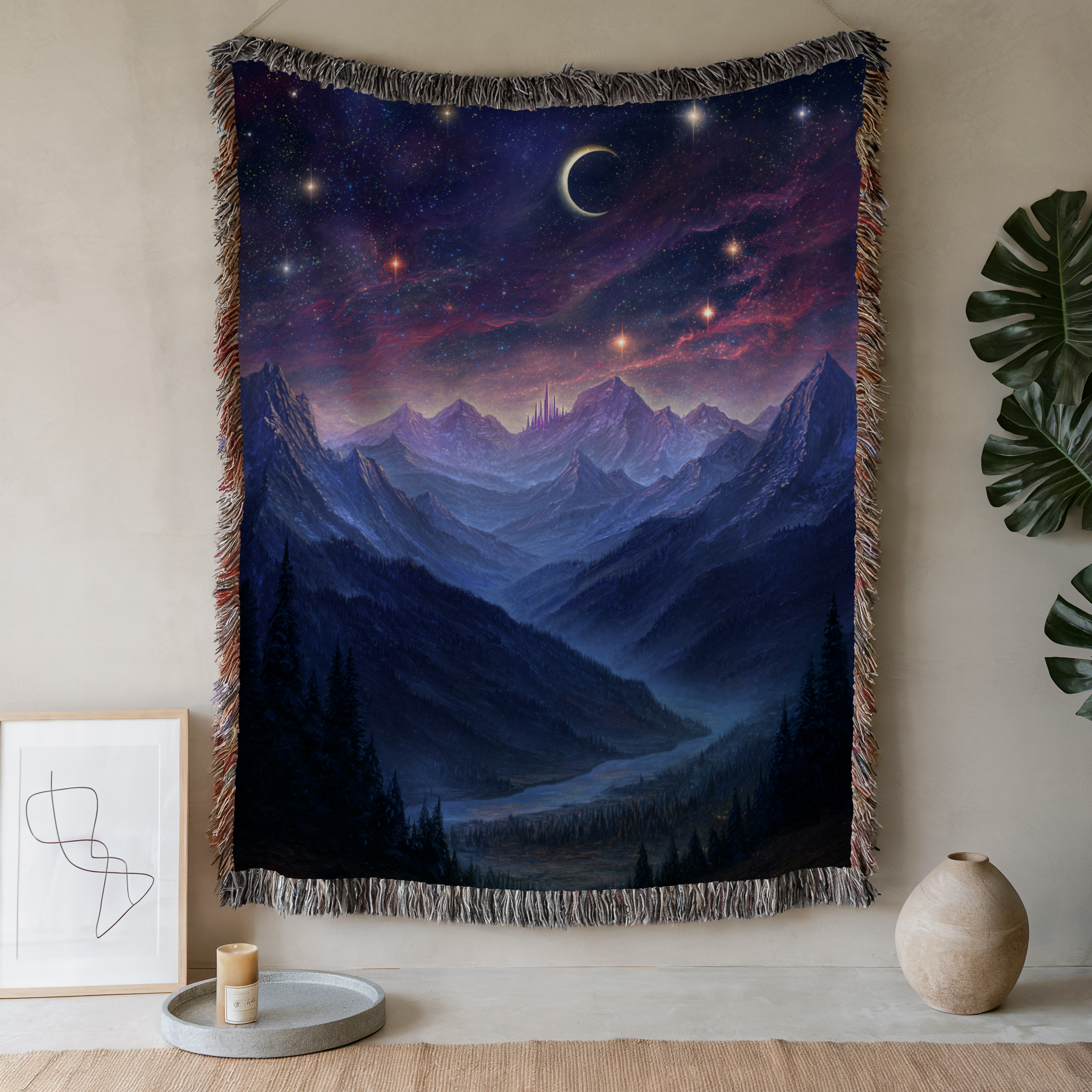 Night Sky Crescent