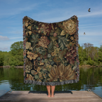 Vintage Floral Tapestry