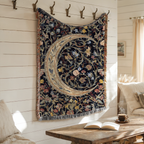 Floral Crescent Moon