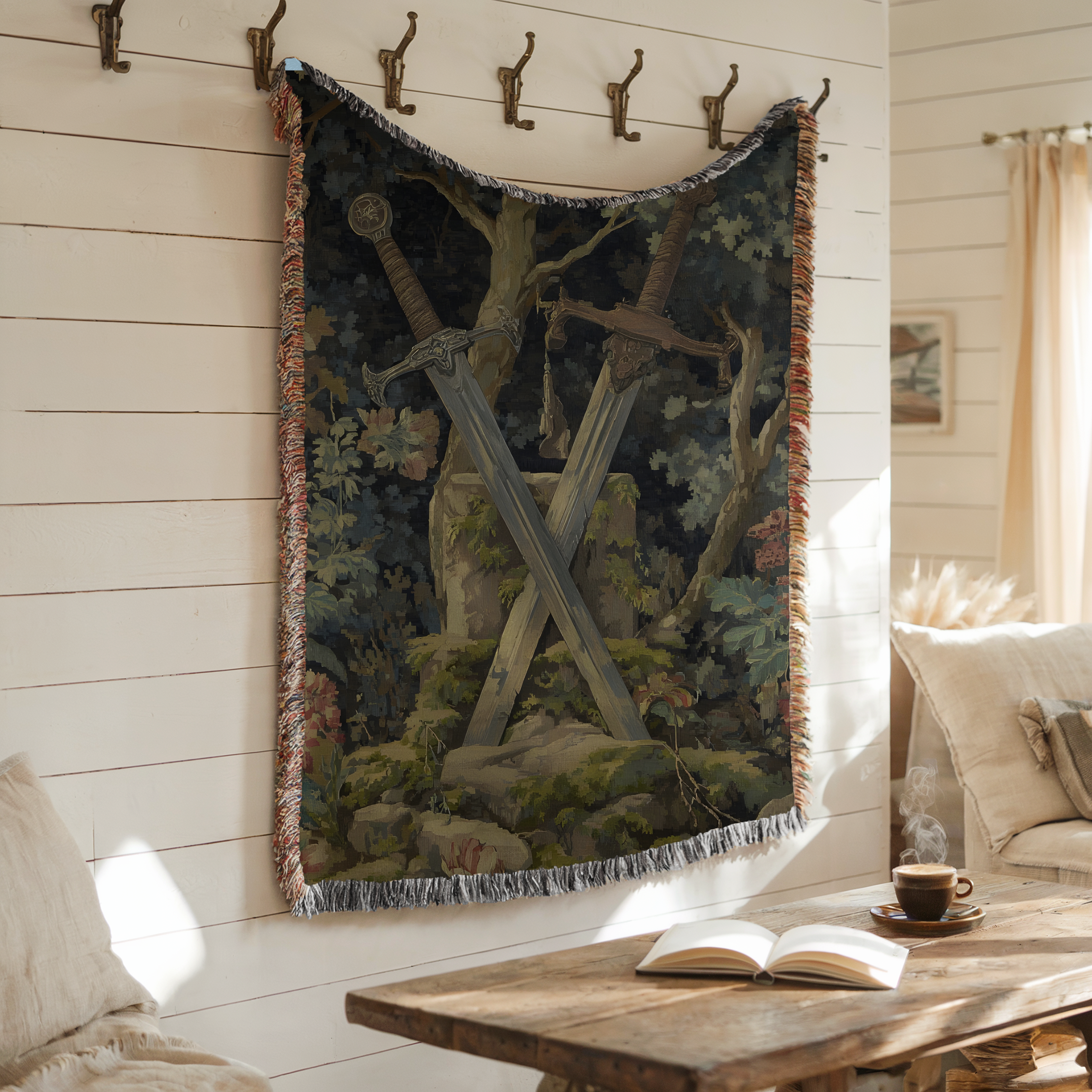 Vintage Botanical Floral Foliage
