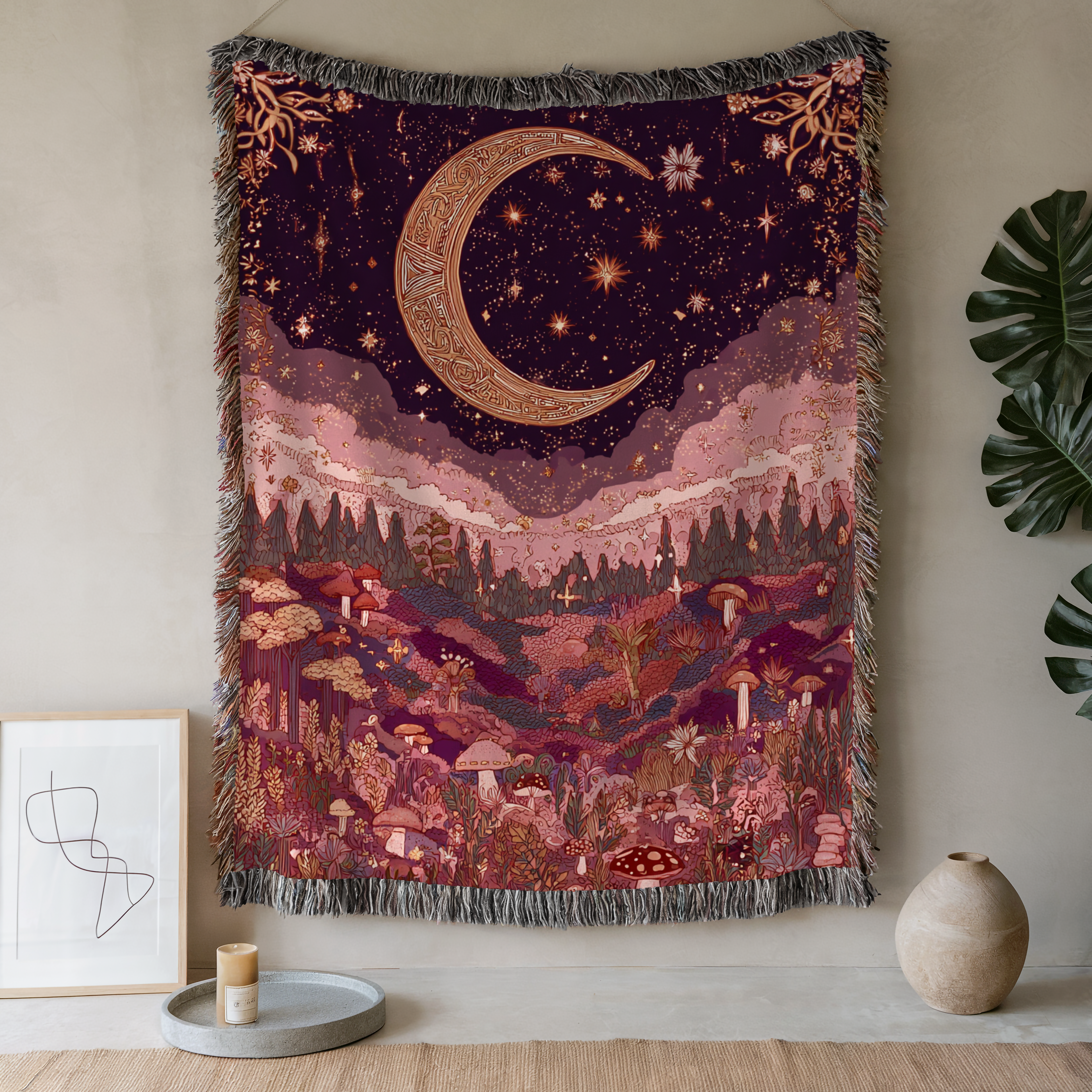 Moon and Stars