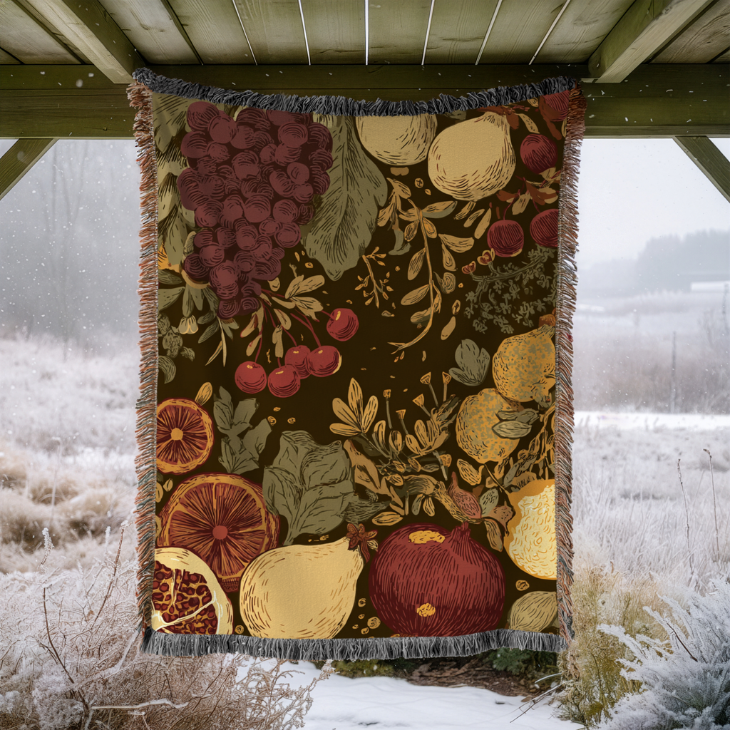 Vintage Fruit Tapestry