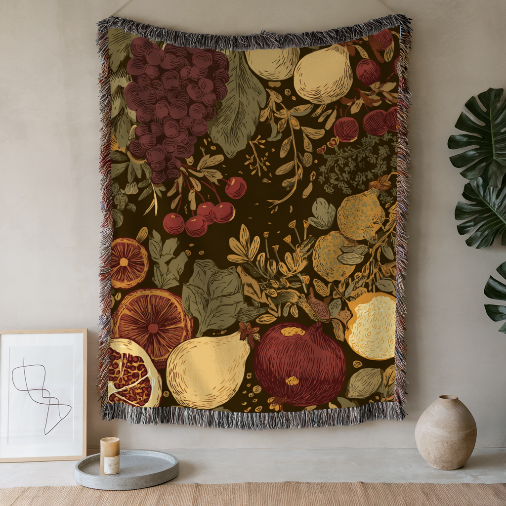 Vintage Fruit Tapestry