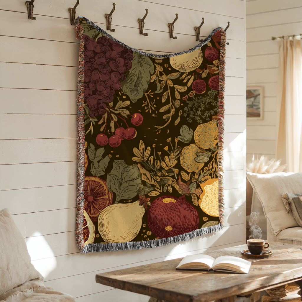 Vintage Fruit Tapestry