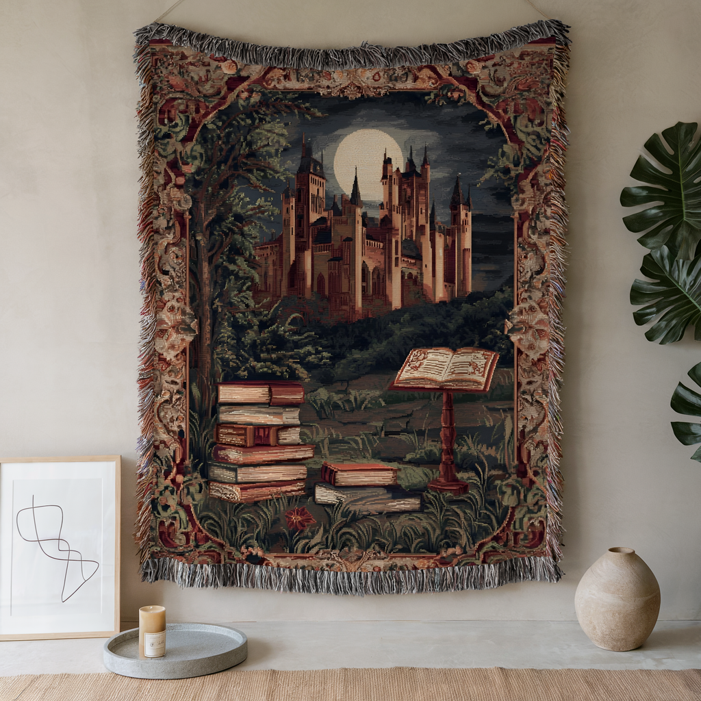 Moonlit Gothic Castle