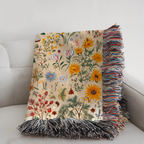 Vintage Floral Tapestry