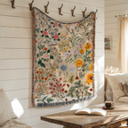Vintage Floral Tapestry