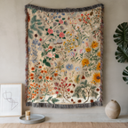 Vintage Floral Tapestry