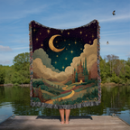 Crescent Moon Nightscape
