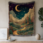 Crescent Moon Nightscape