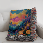 Multicolor Forest Celestial Crescent Moon