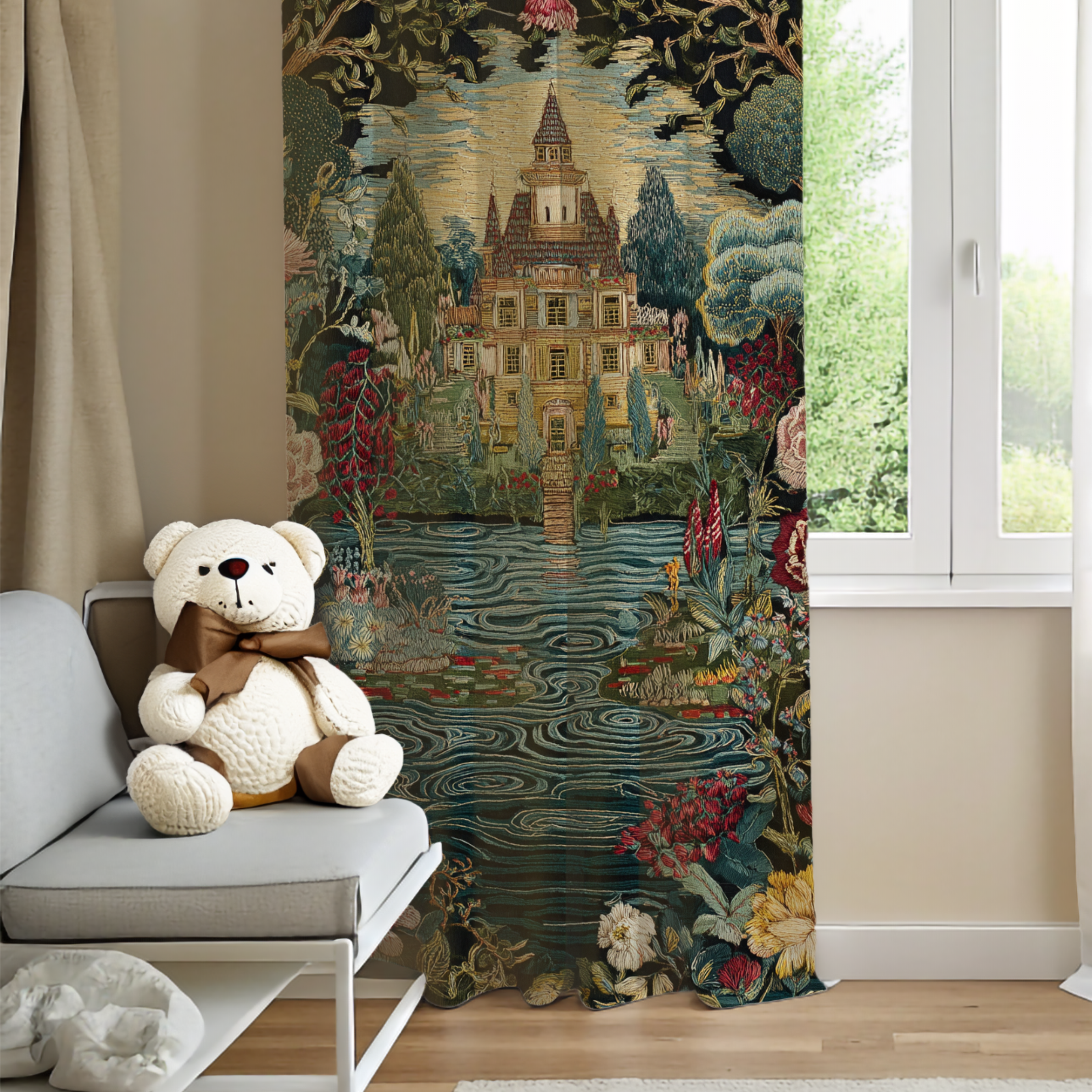 Vintage Castle Garden