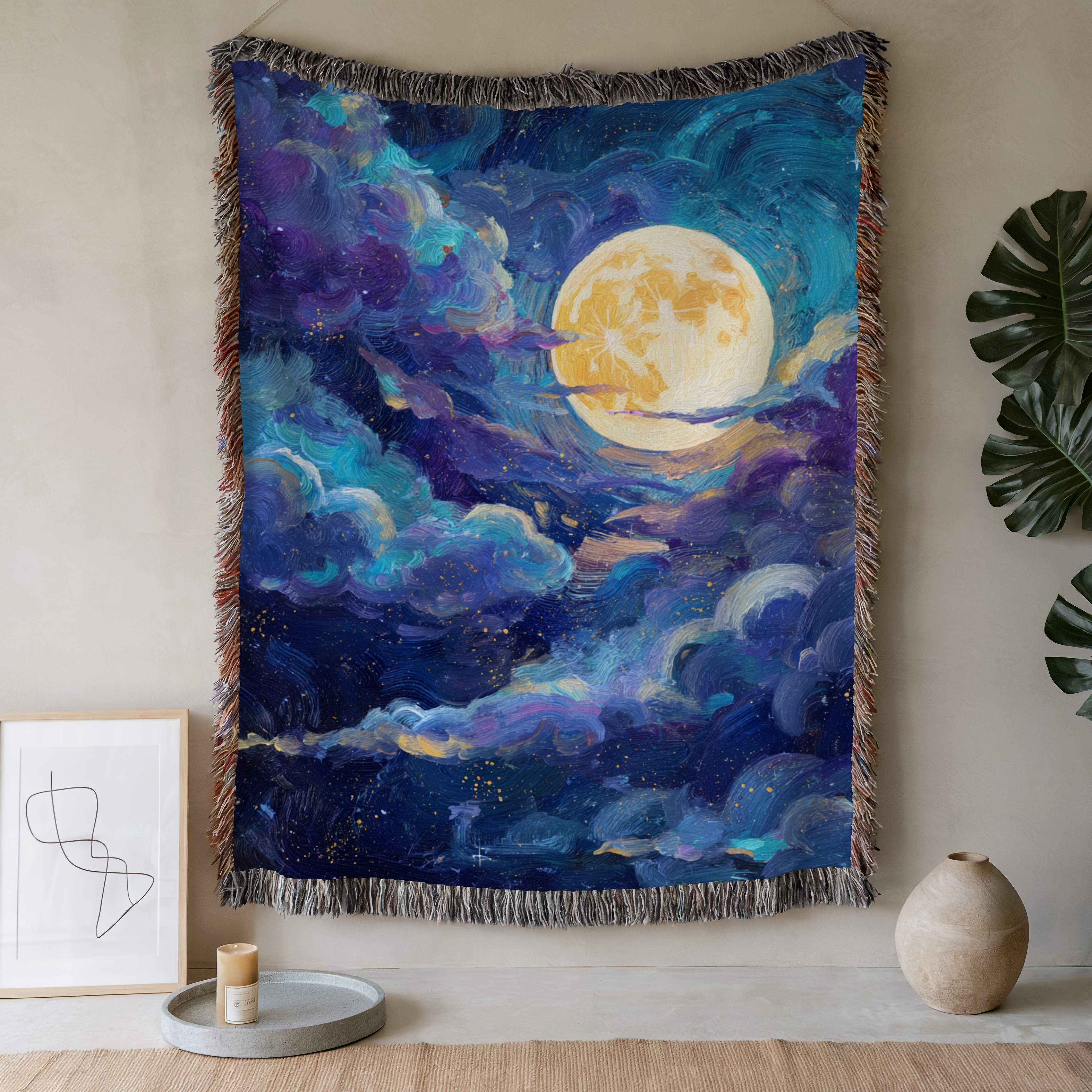 Moonlit Cloudy Sky