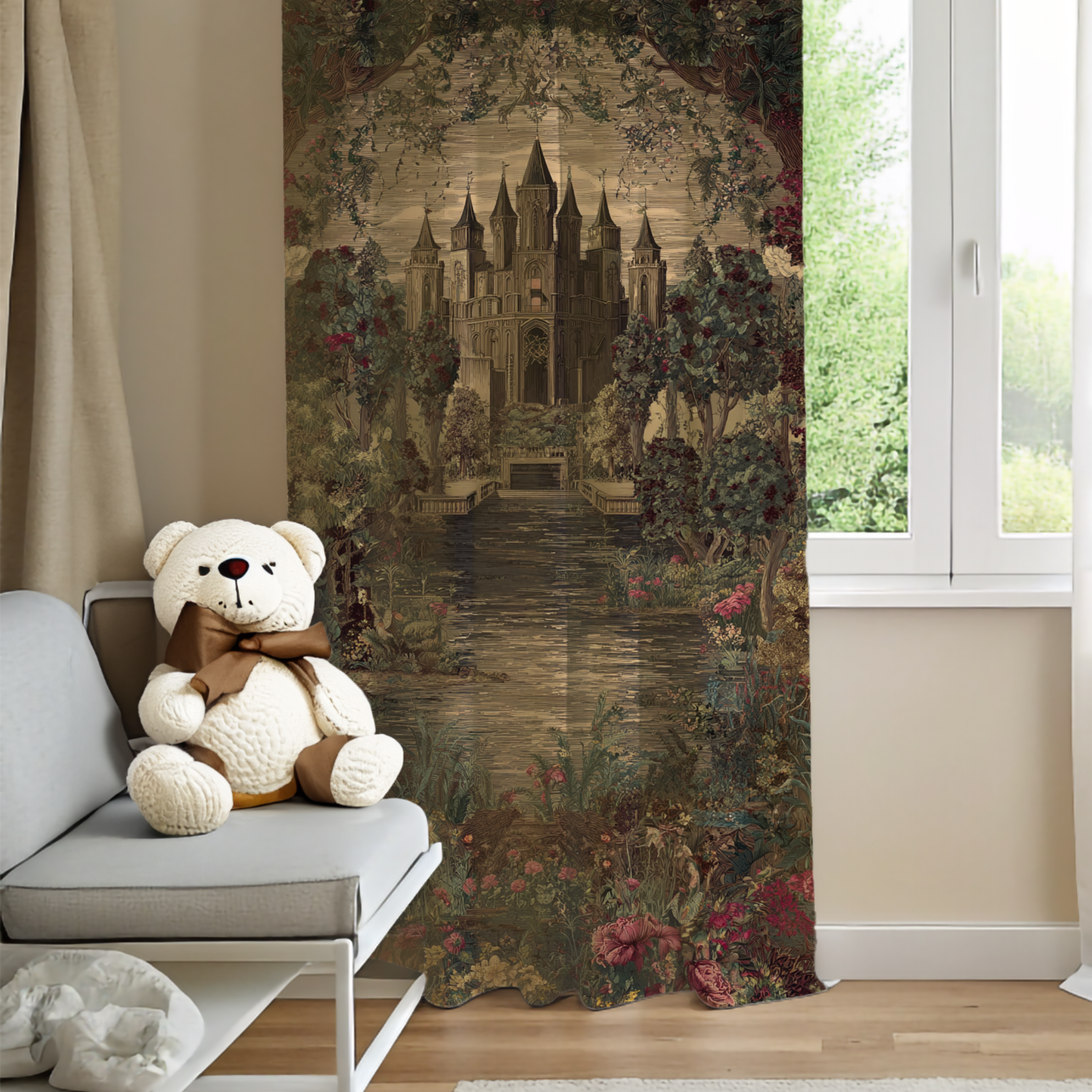 Medieval Castle Scene
