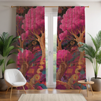 Vibrant Pink Fantasy Single Panel
