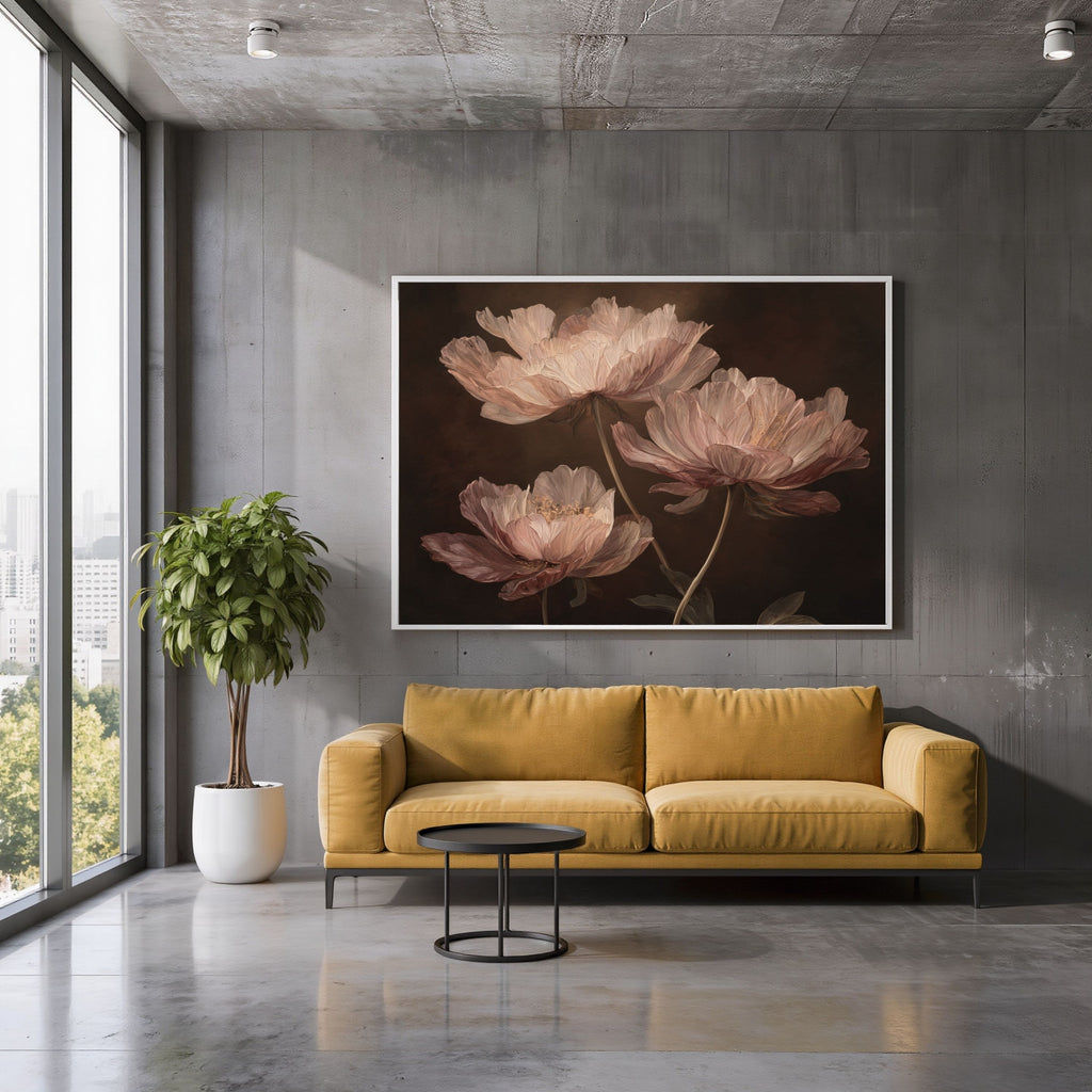 Blush Peony Flowers