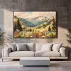 Wildflower Mountain Valley