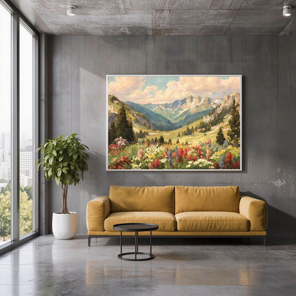 Wildflower Mountain Valley