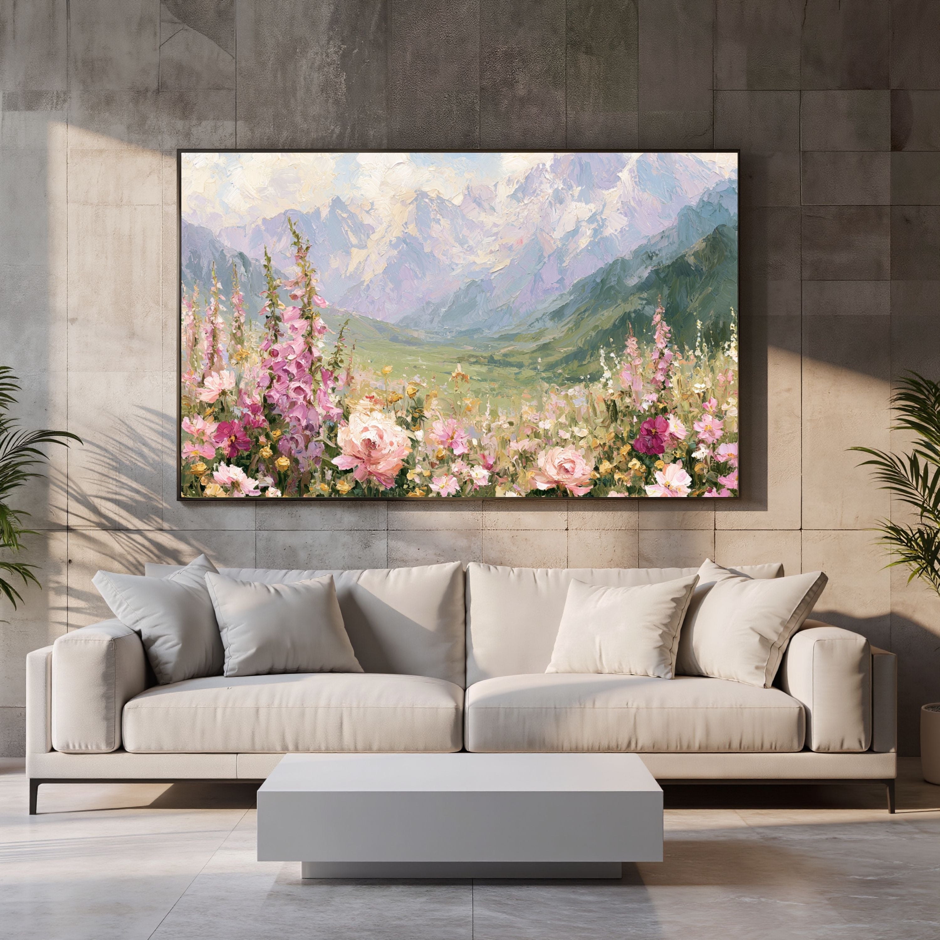 Colorful Alpine Canvas Wall Art