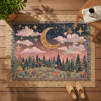 Landscape Crescent Moon Nightscape