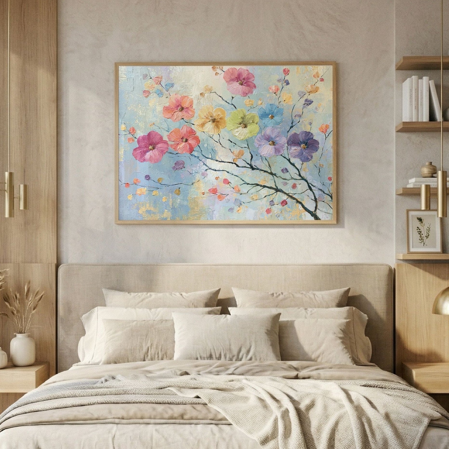 Colorful Floral Painting