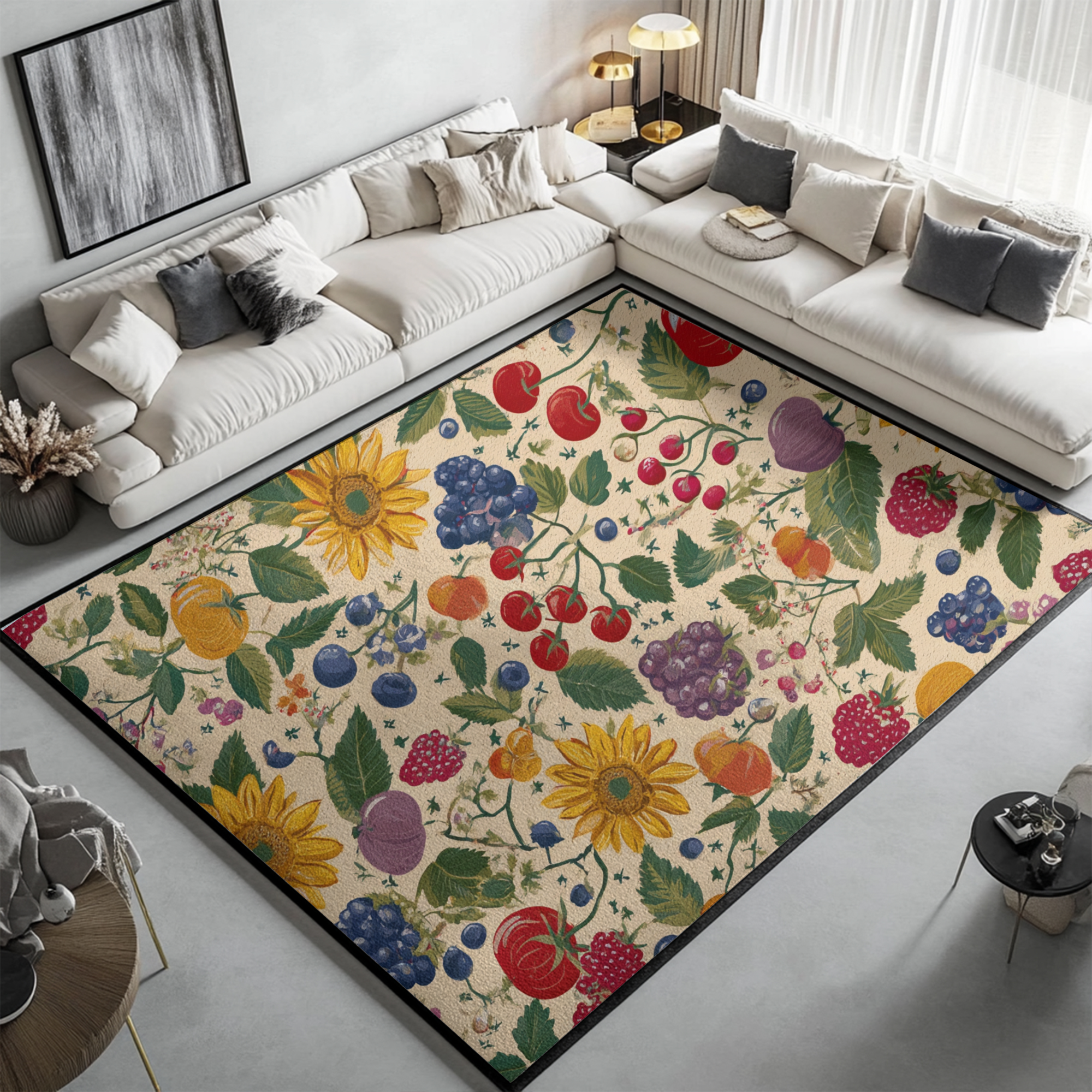 Sunflower & Berry Floral