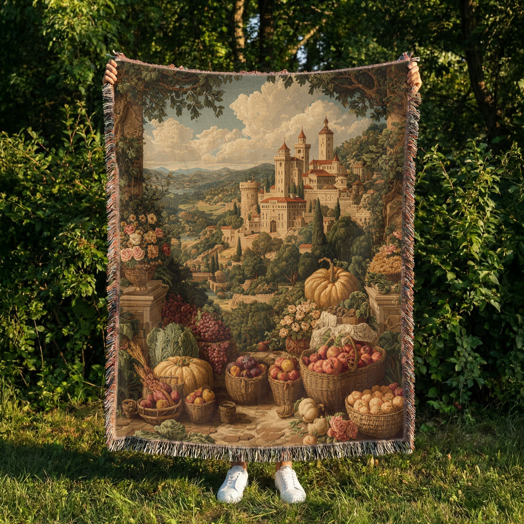 Vintage Tapestry Village